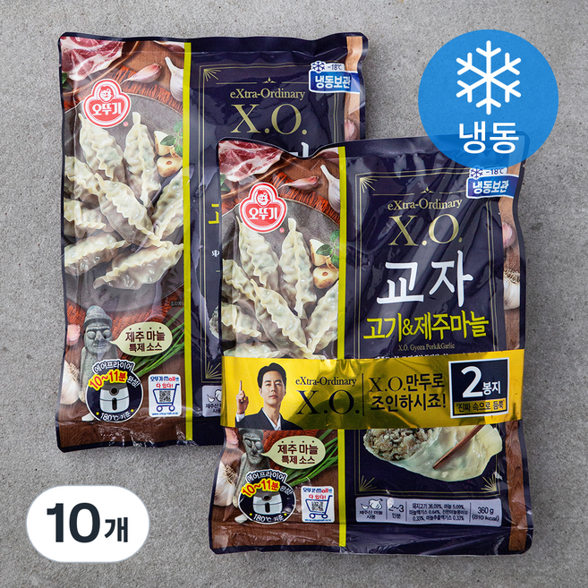 오뚜기 XO 교자 고기 & 제주마늘 (냉동), 360g, 10개