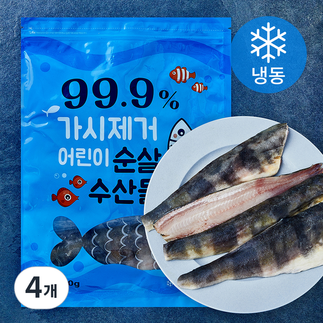 가시제거 어린이 순살 임연수 (냉동), 4개, 400g