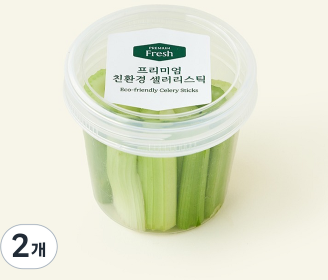프리미엄 친환경 셀러리스틱, 150g, 2개