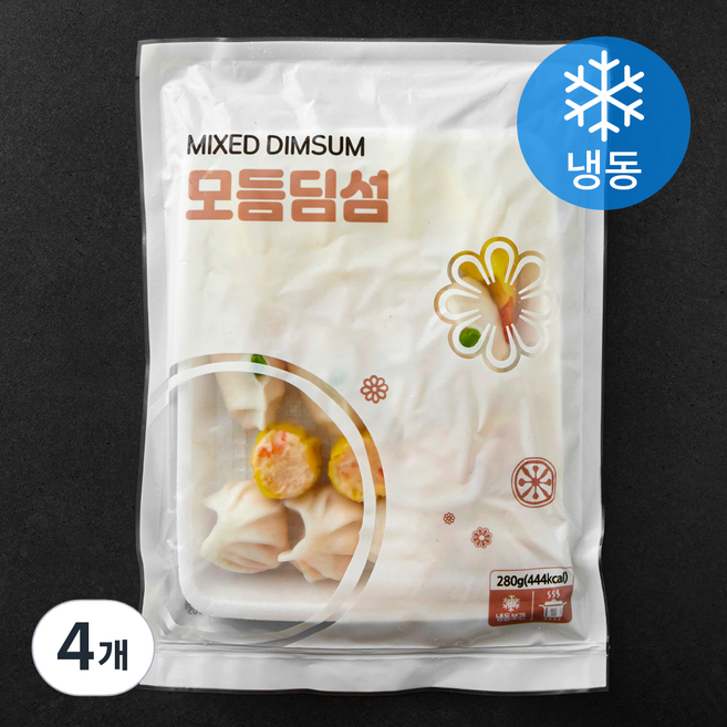 랜시 모듬딤섬 (냉동), 280g, 4개
