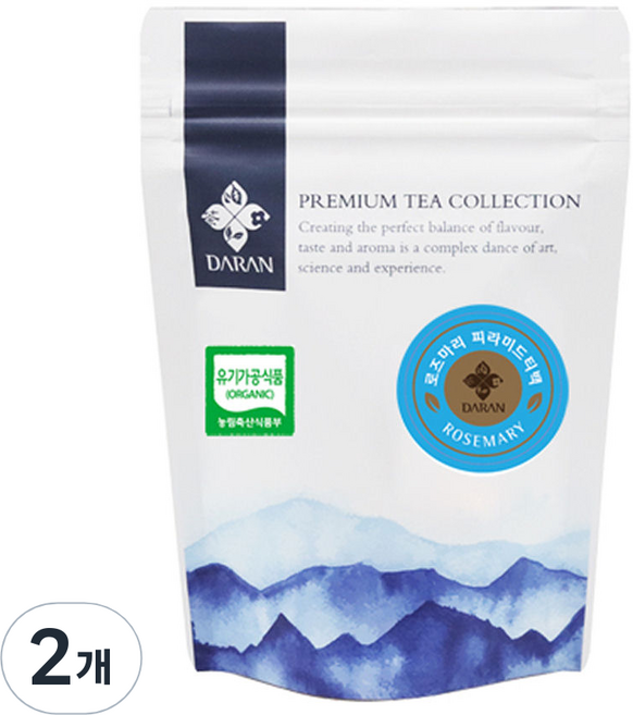 DARAN 迷迭香茶茶包, 1g, 10入, 2個