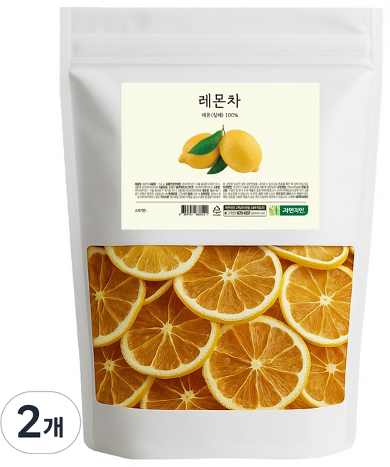 Jayeonzin 乾燥檸檬片, 2個, 150g, 1개입