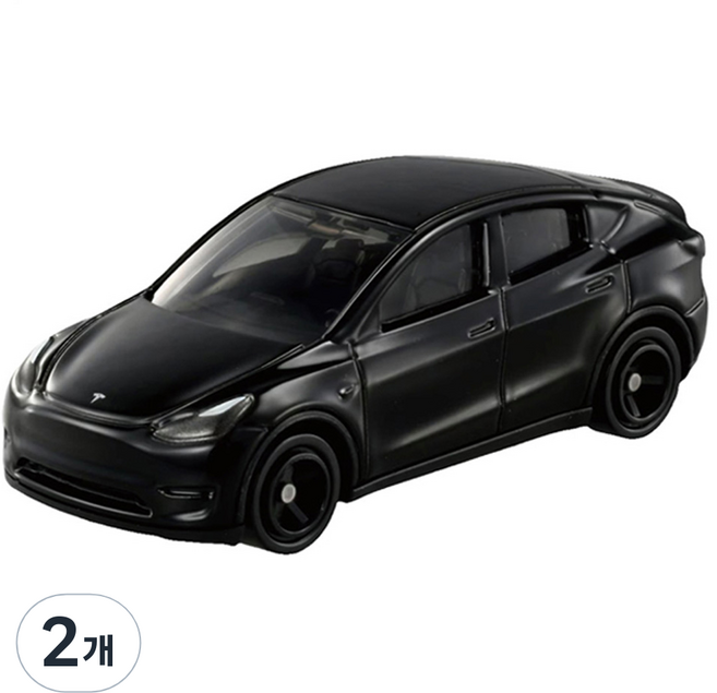 TOMICA 28 特斯拉 Model Y 公仔 混合顏色, 2個