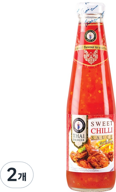타이댄서 스위트 칠리소스 핫 스파이시, 2개, 300ml