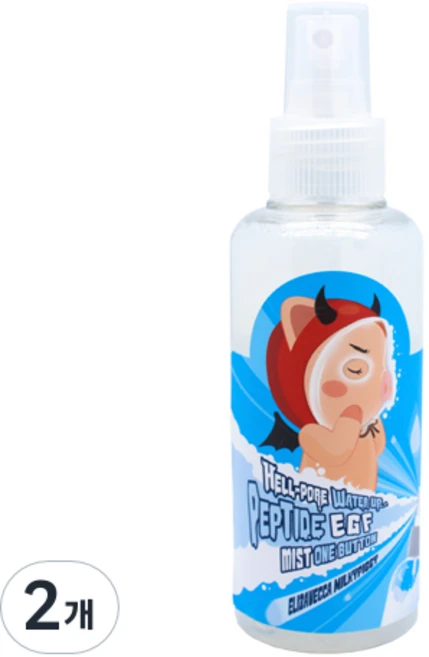 엘리자베카 헬포어 워터 업 펩타이드 EGF 미스트 팩, 150ml, 2개 - 쿠팡