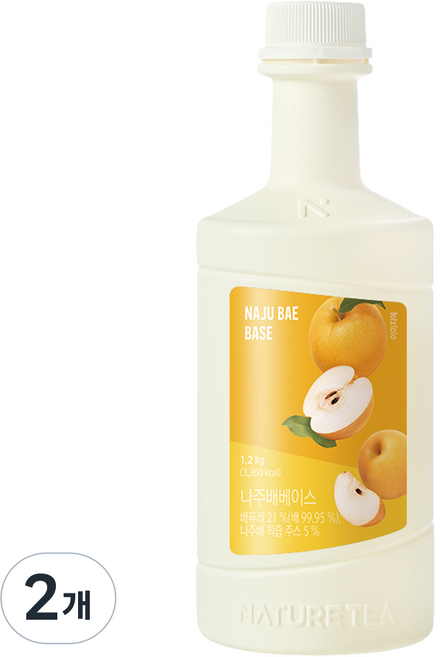 네이쳐티 나주배 베이스, 2개, 1.2kg