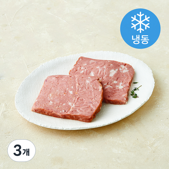 해머스 국내산 돼지고기로 만든 오리지널 레베케제 햄 (냉동), 180g, 3개