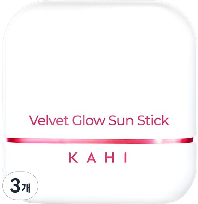 KAHI 絲絨光澤防曬棒 SPF50+ PA++++, 3個, 13.5g