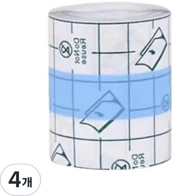 데일리픽 잘라쓰는 아쿠아 롤 방수밴드, 4개