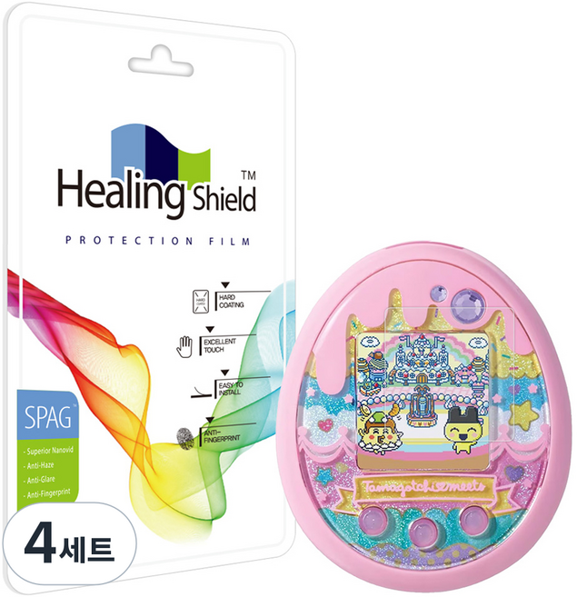 Healing Shield Damanoko Mitsu Superior 低反射螢幕保護貼 2片組