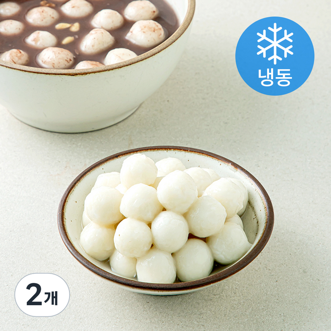 쫀득한 새알심 (냉동), 500g, 2개