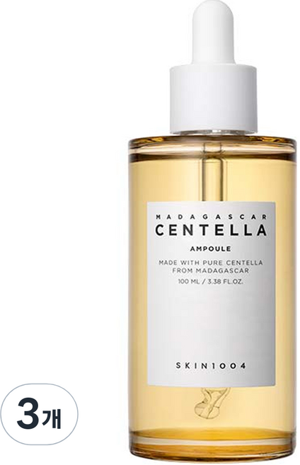 스킨1004 마다가스카르 센텔라 앰플, 100ml, 3개