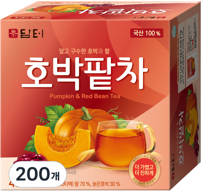 담터 호박팥차, 1.5g, 40개입, 5개