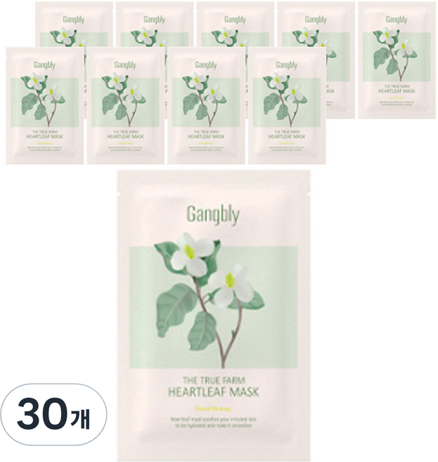 강블리 더 트루 팜 어성초 마스크 30ml, 30개, 1개입