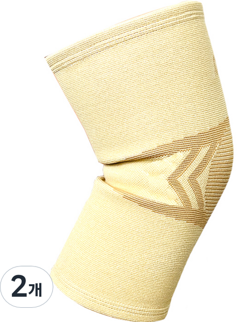 어썸드로우 헬스 스포츠 데일리 무릎보호대, 2개, 스킨