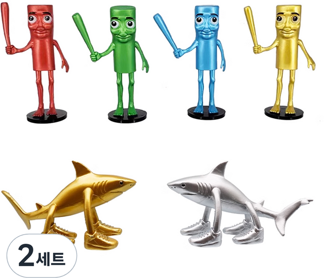 아트조이 이탈리안 브레인롯 피규어 6종 세트 F, 2세트