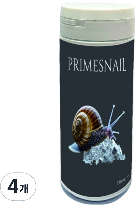 쥬맥스 달팽이 탄산칼슘, 70g, 4개