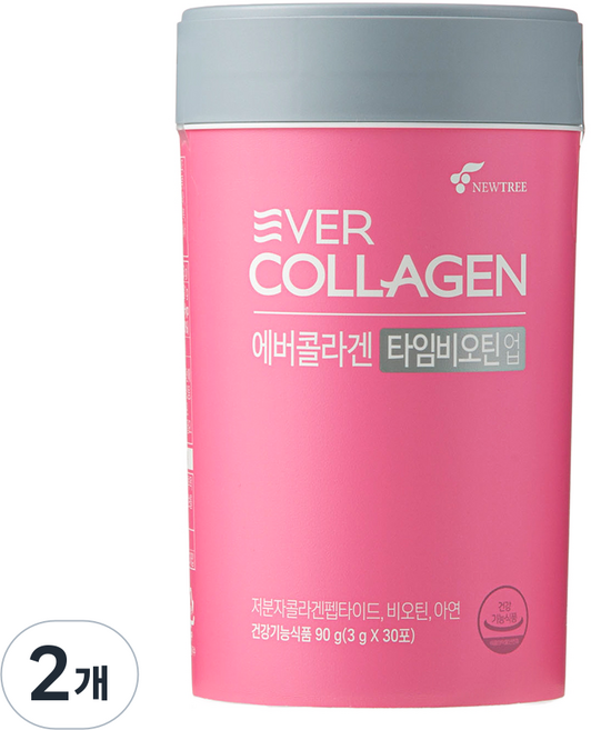 EVER COLLAGEN Time Biotin Up 30入, 2個, 90g