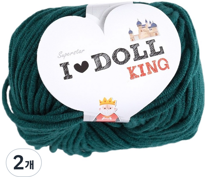 청송뜨개실 아이돌킹 뜨개실, 41 진청록, 2개