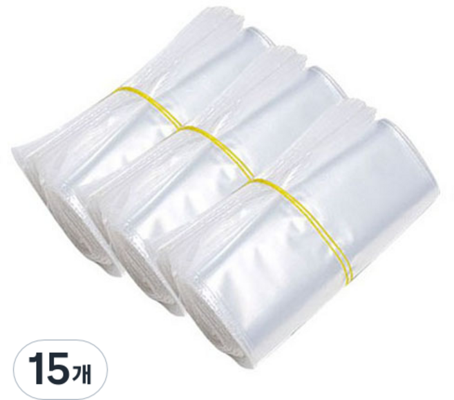 Green Vinyl 生活夾鏈袋, 10 x 13 cm, 100入, 15個