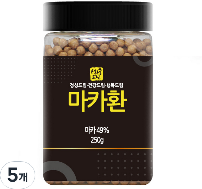 생생드림 마카환 페루산, 5개, 250g