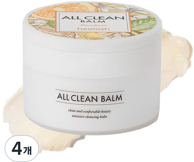 헤이미쉬 올클린밤 만다린, 4개, 120ml - 쿠팡