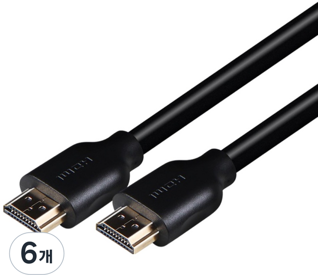 PHILIPS 飛利浦 鍍金高解析度 4K 60Hz UHD V2.0 HDMI 螢幕連接線, 1.5m, 6個