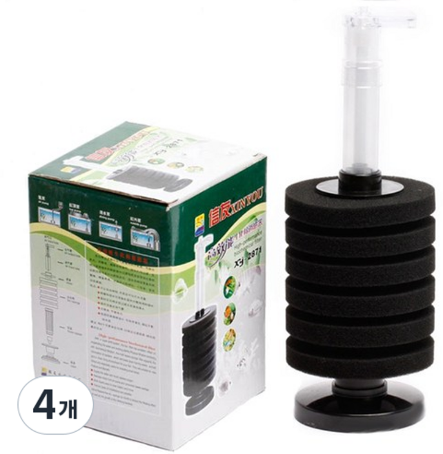 Suaqua 罐式海綿過濾器 xy-2871, 4個
