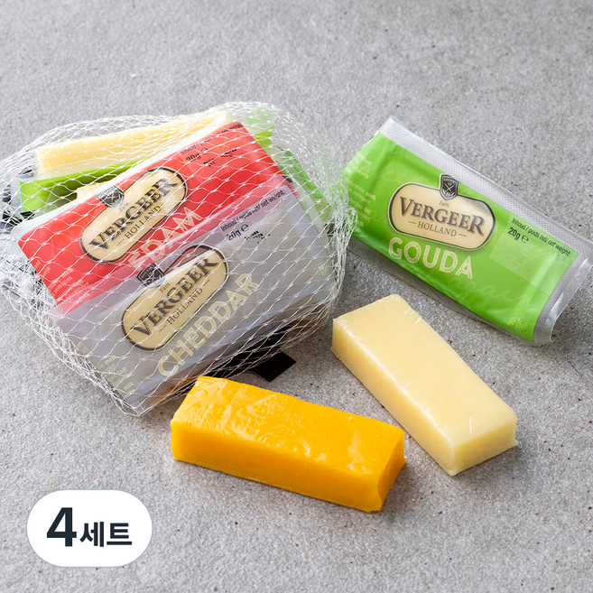 베르기어 포션믹스 치즈세트, 20g, 6개입, 4세트