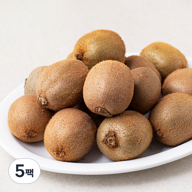 곰곰 국내산 참다래 그린키위(주스용), 1kg(미니), 5팩