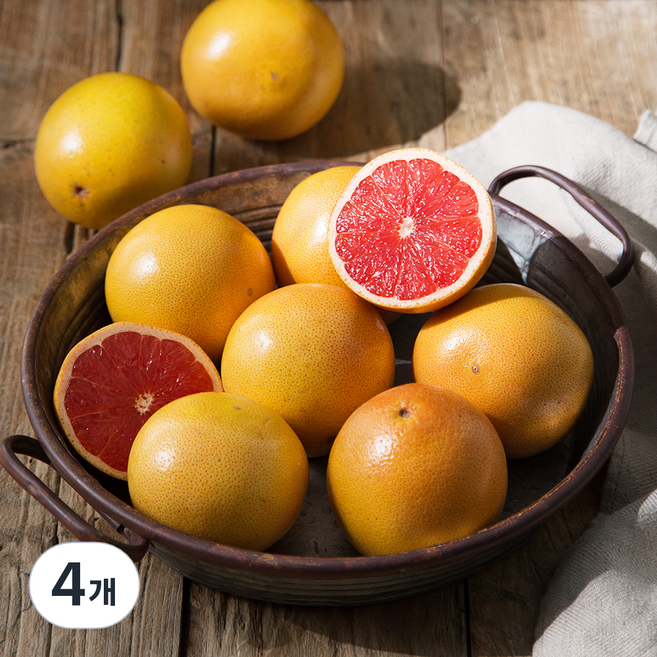 자몽, 3kg, 4개
