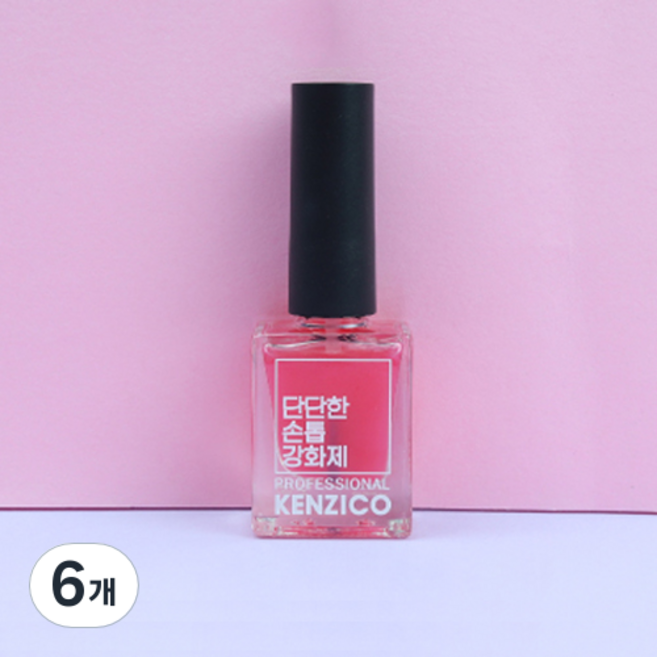 켄지코 단단한 손톱강화제, 10g, 6개