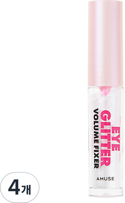 AMUSE 아이 글리터 볼륨 픽서 01 글라스, 4개