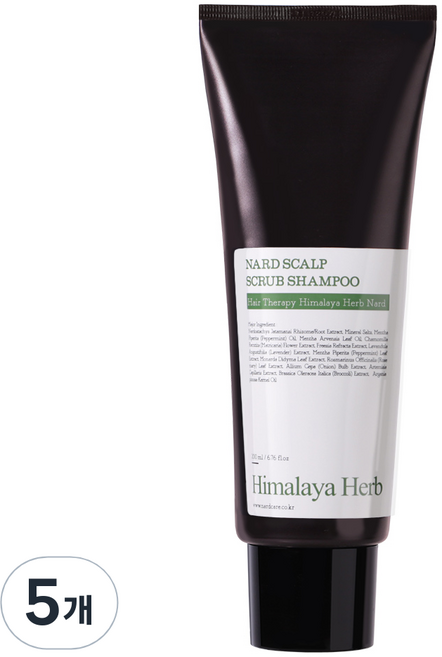 나드 두피 스크럽 샴푸, 200ml, 5개