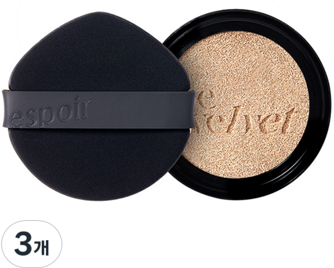 에스쁘아 프로 테일러 비 벨벳 커버 쿠션 리필, 3개