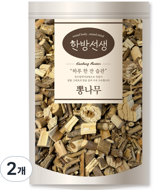 한방선생 국내산 뽕나무 가지, 600g, 2개