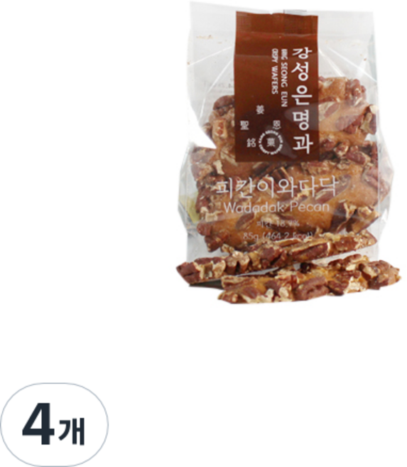 강성은명과 피칸이 와다닥, 85g, 4개