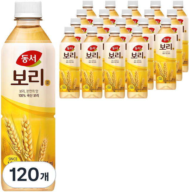 동서 보리차, 500ml, 120개
