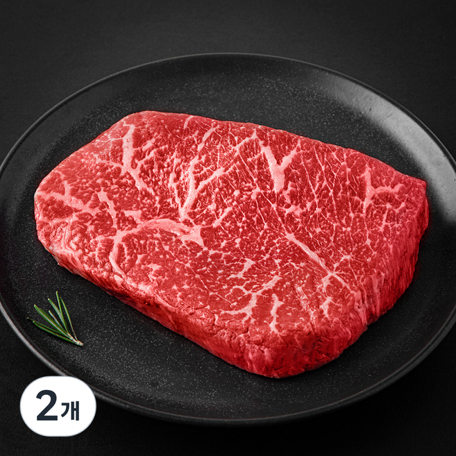 한우맘 한우 우둔 덩어리 1등급 장조림 찜용 (냉장), 300g, 2개