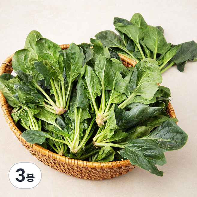 남해 시금치, 500g, 3봉
