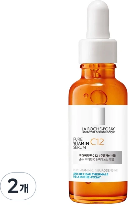 라로슈포제 퓨어비타민 씨 12 세럼, 30ml, 2개 - 쿠팡