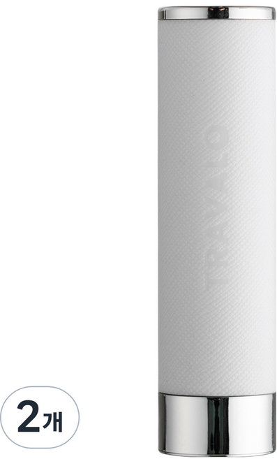 트라발로 왈츠 펌핑식 충전 휴대용 향수공병 5ml, 왈츠 꾸뛰르 화이트, 2개