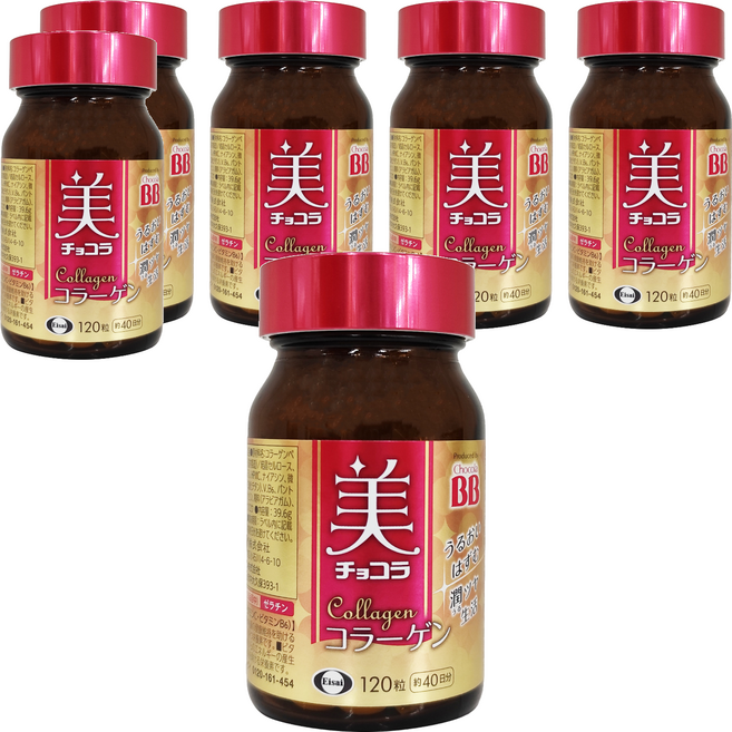 Eisai 衛采 Chocola BB 膠原錠, 120顆, 6罐