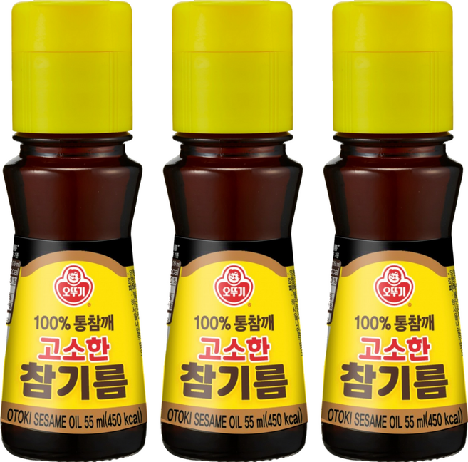 OTOKI 不倒翁 芝麻油, 3個, 55ml
