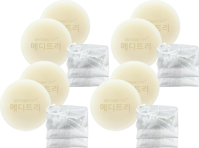 MEDIMETRY BEAUTY 麗珠蘭 泌體全能亮白美膚皂 附起泡網, 4個, 100g