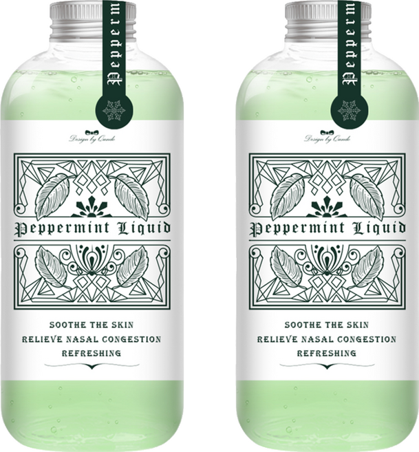 QUNDO 康朵 萬用舒涼薄荷水, 2個, 500ml