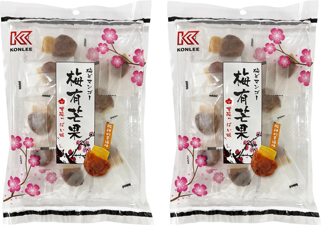 KONLEE 康利 梅有芒果, 2個, 80g