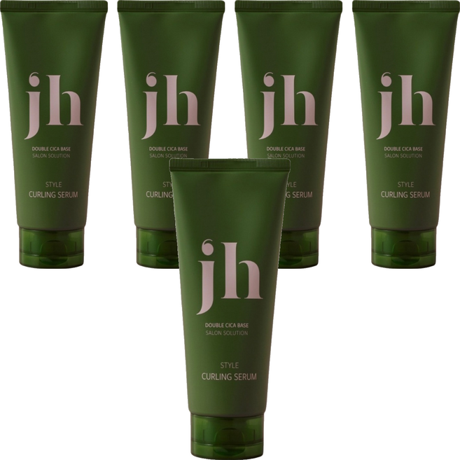 jennyhouse 婕宜彩妝 雙重積雪草捲翹造型精華液, 5個, 150ml