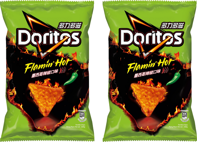 Doritos 多力多滋 墨西哥辣椒口味玉米片, 102g, 2個