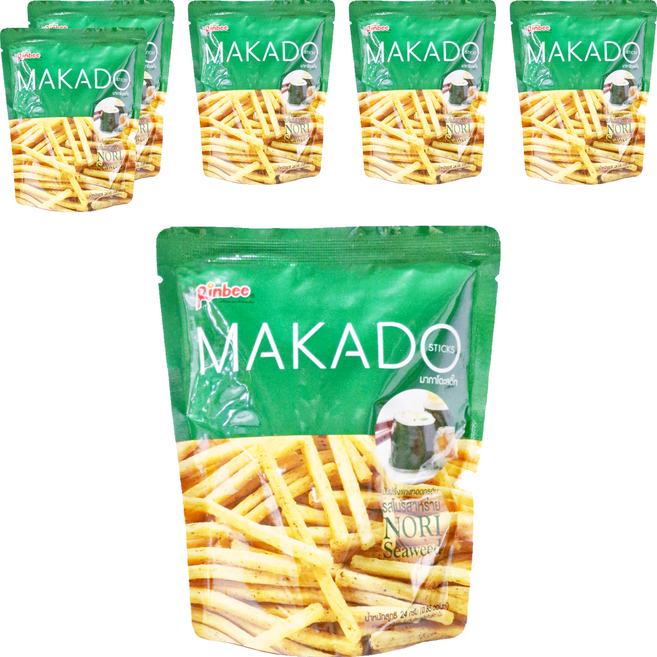 MAKADO 麥卡多 薯條 綠袋, 24g, 6包